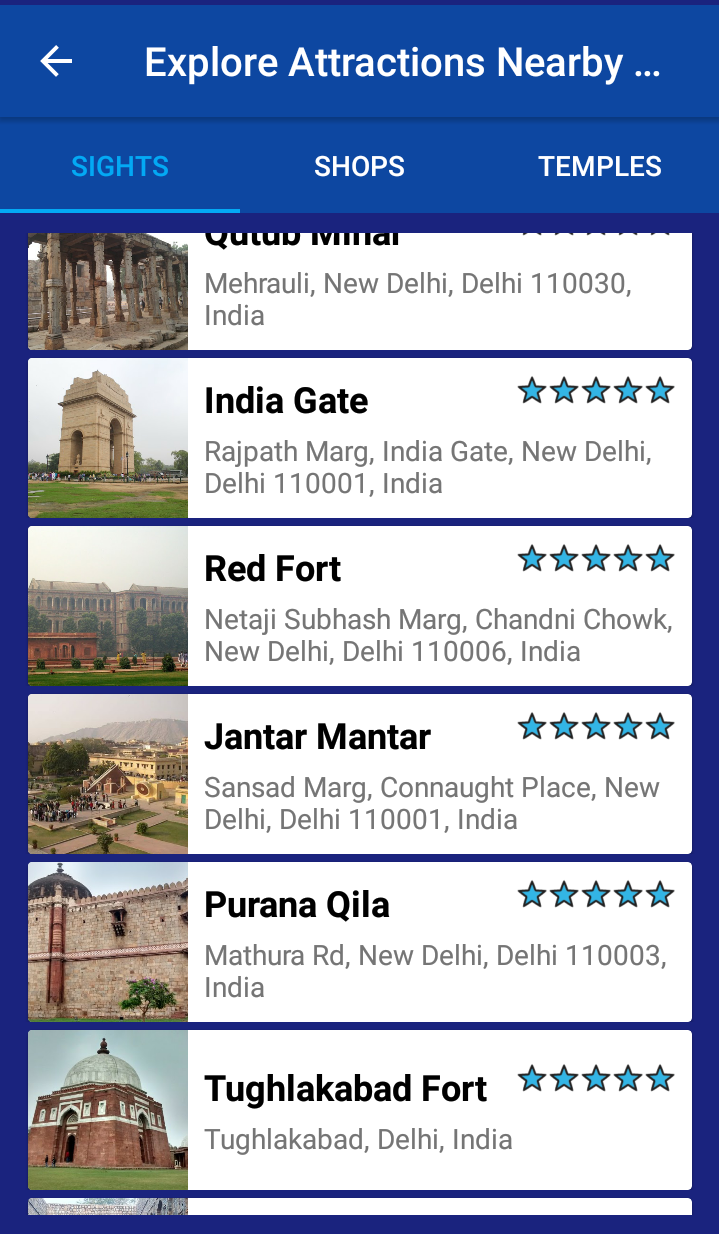 Travelify Screenshot 2